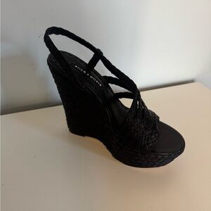 Alice + Olivia Tenley Strappy Wedge Sandals